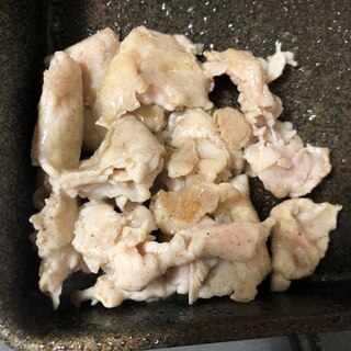 塩麹レモンのあっさり豚肉炒め